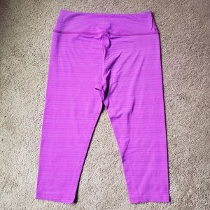 Beyond Yoga Space Dye Pink Fuchia Crop Legging S